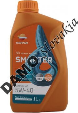 REPSOL SMARTER SYNTHETIC 4T 5W-40 - 1l
