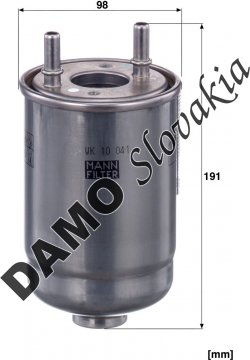 Palivový filter MANN FILTER  WK 10 041 z