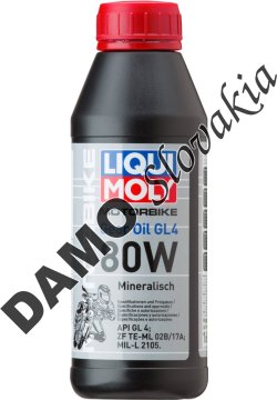 LIQUI MOLY GEAR OIL GL4 80W - 500ml