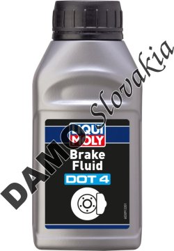 Brzdová kvapalina DOT 4 - 250ml