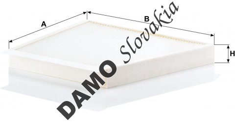 Kabínový filter MANN FILTER CU 3172/1