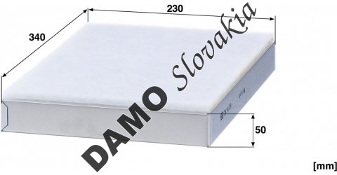 Kabínový filter MANN FILTER CUK 34 009