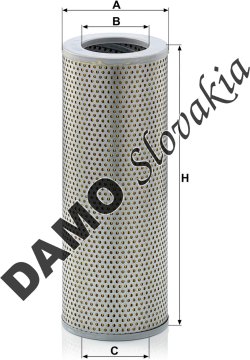 Filter hydrauliky MANN FILTER HD 12 114/1 x