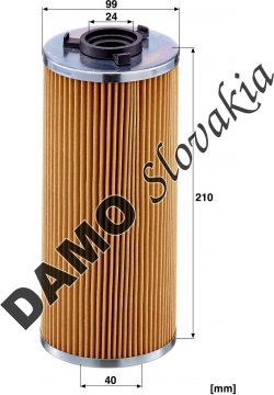 Filter hydrauliky MANN FILTER HD 10 011 x