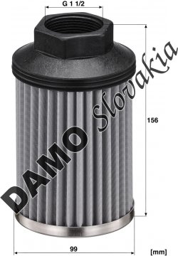 Filter hydrauliky MANN FILTER HD 10 017