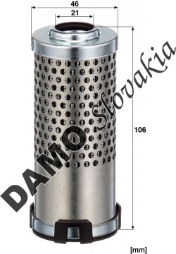 Filter hydrauliky MANN FILTER HD 5010