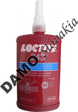 Loctite 243 250ml - zaisťovač skrutiek, strednopevnostný