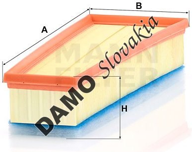 Vzduchový filter MANN FILTER C 32 017