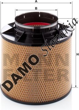 Vzduchový filter MANN FILTER C 43 1090