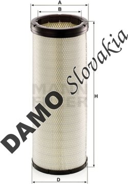 Poistný filter MANN FILTER CF 23 001
