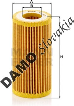 Olejový filter MANN FILTER HU 5001 z
