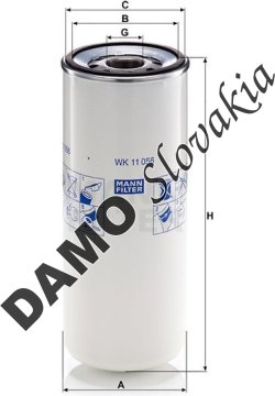 Palivový filter MANN FILTER WK 11 056