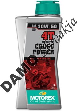 MOTOREX CROSS POWER 4T 10W-50 - 1l