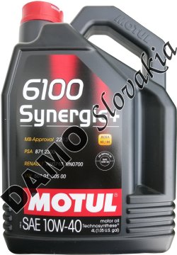 MOTUL 6100 SYNERGIE+ 10W-40 - 4l