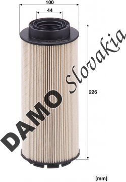 Palivový filter MANN FILTER PU 10 012 z