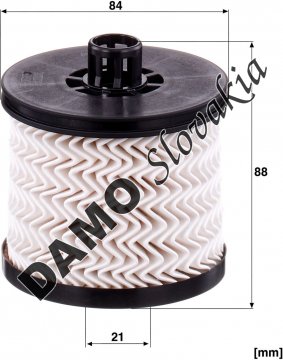 Palivový filter MANN FILTER PU 9027 z