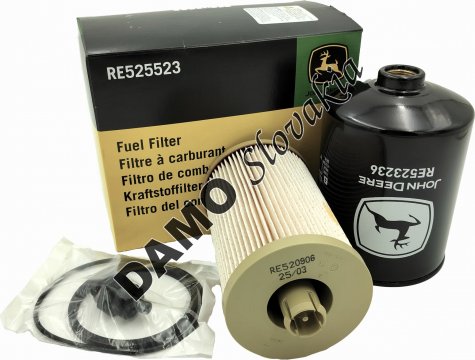 JOHN DEERE Sada palivových filtrov RE525523