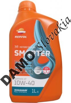 REPSOL SMARTER SYNTHETIC 4T 10W-40 - 1l