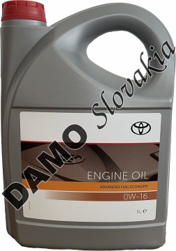 TOYOTA ADVANCED FUEL ECONOMY 0W-16 - 5l