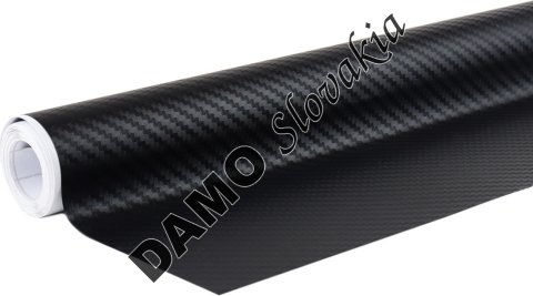 AMIO Karbónová fólia 3D čierna 30cm x 150cm
