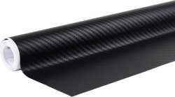 AMIO Karbónová fólia 3D čierna 30cm x 150cm