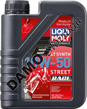 LIQUI MOLY 4T SYNTH 10W-50 STREET RACE - 1l