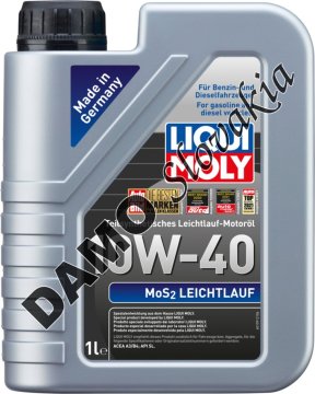 LIQUI MOLY LEICHTLAUF MOS2 10W-40 - 1l