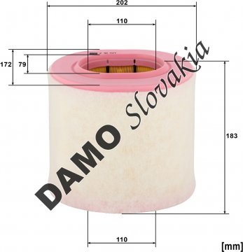 Vzduchový filter MANN FILTER C 20 043