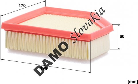 Vzduchový filter MANN FILTER C 20 906