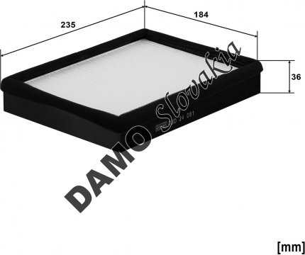 Kabínový filter MANN FILTER CUD 24 061