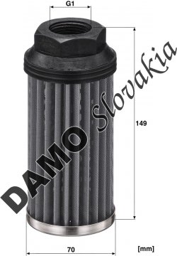 Filter hydrauliky MANN FILTER HD 7026