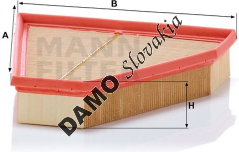 Vzduchový filter MANN FILTER C 27 114