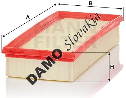 Vzduchový filter MANN FILTER C 29 048