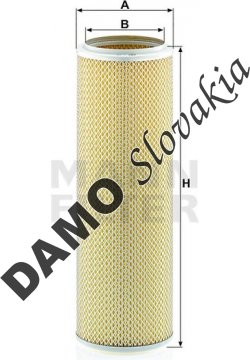 Vzduchový filter MANN FILTER C 551