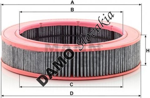 Kabínový filter MANN FILTER CUK 33 128