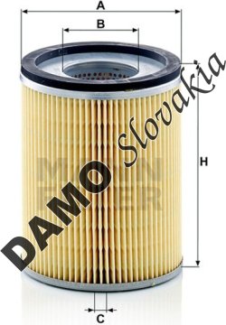 Olejový filter MANN FILTER H 1366 x