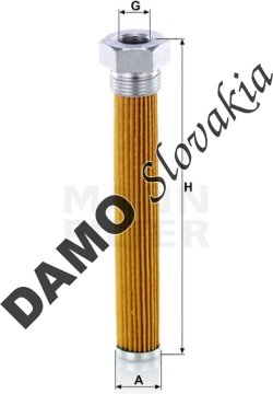 Olejový filter MANN FILTER H 4007