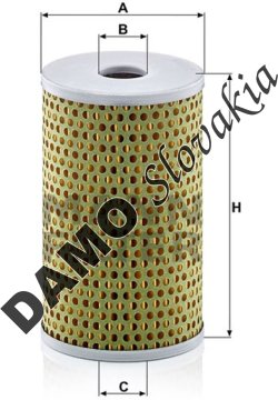 Olejový filter MANN FILTER H 932/2 t