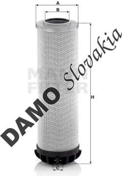 Filter hydrauliky MANN FILTER HD 7010 x
