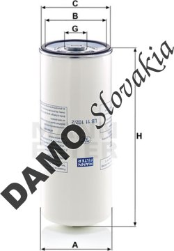 Separátor oleja MANN FILTER LB 11 102/2