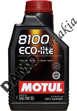 MOTUL 8100 ECO-LITE 0W-30 - 1l