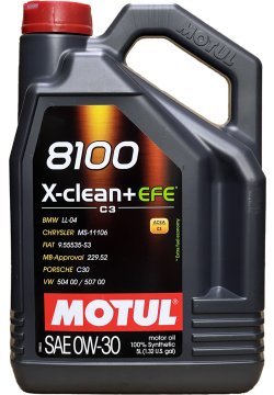 MOTUL 8100 X-CLEAN EFE+ 0W-30 - 5l