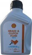 SHELL BRAKE AND CLUTCH FLUID DOT 4 ESL - 500ml