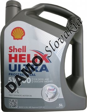 SHELL HELIX ULTRA PROFESSIONAL AM-L 5W-30 - 5l