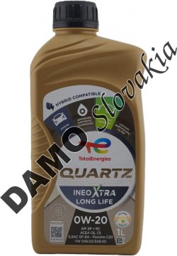 TOTAL QUARTZ INEO XTRA LONG LIFE 0W-20 - 1l