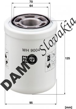 Filter hydrauliky MANN FILTER  WH 9004