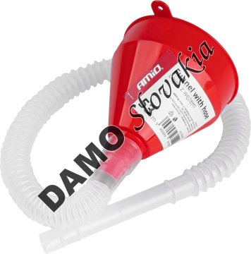 AMIO Lievik s elastickou hadicou 53cm