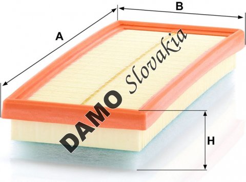 Vzduchový filter MANN FILTER C 34 012