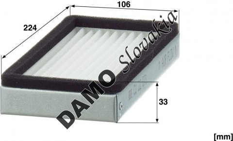 Kabínový filter MANN FILTER CU 22 071