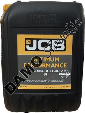 JCB OPTIMUM PERFORMANCE HYDRAULIC FLUID 68 - 20l